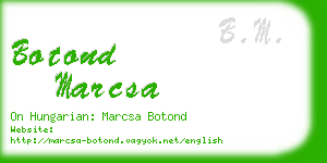 botond marcsa business card